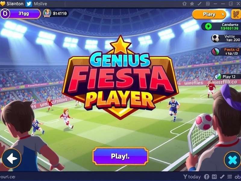 Genius Fiesta Player Gameplay Screenshot